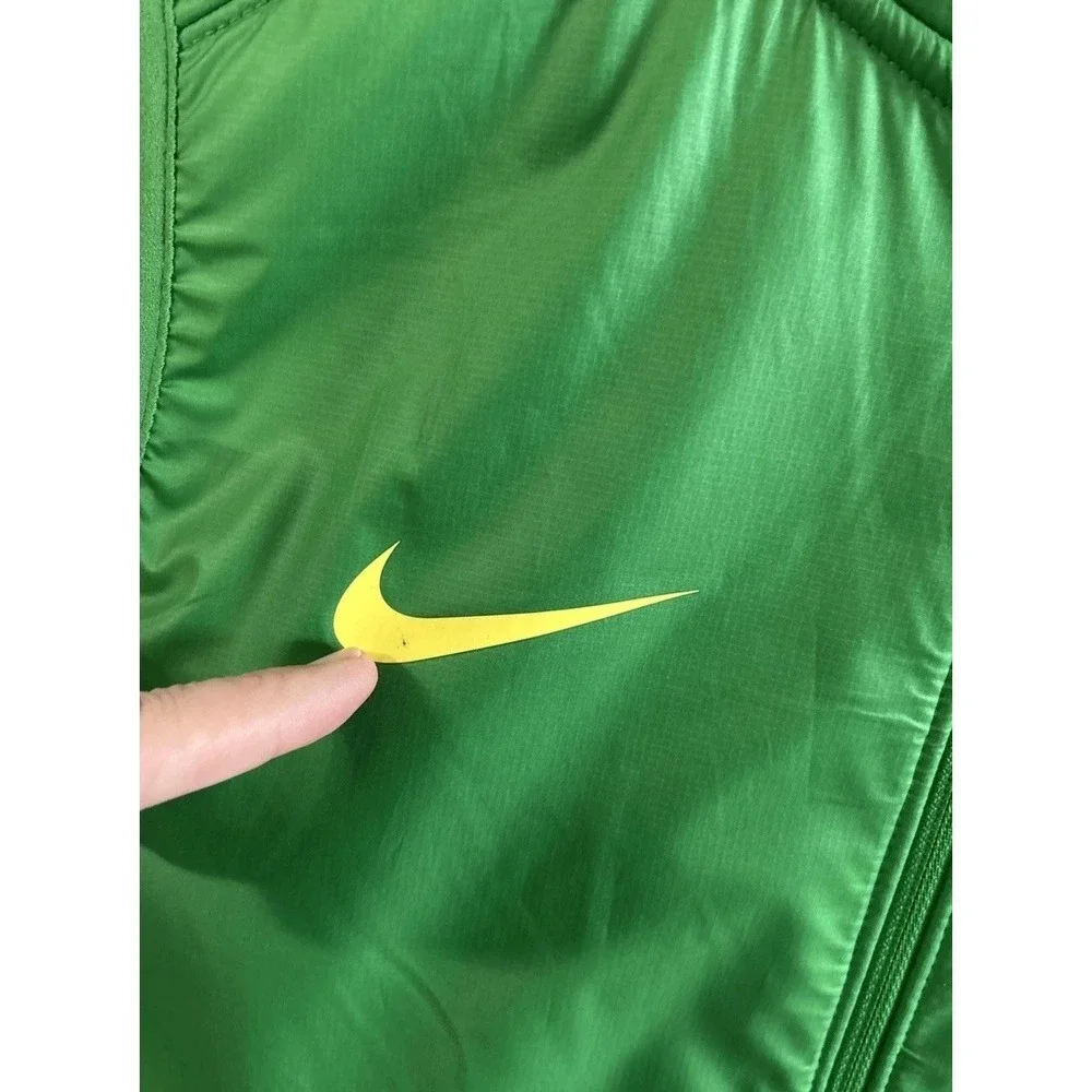 Mens Oregon Ducks Nike Hyper Elite Team Issue‎ NCAA Full Zip Vest Jacket Med EC